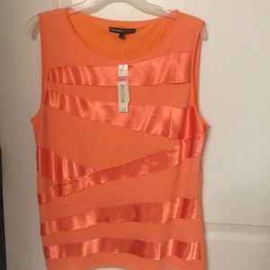 Beautiful Coral Preston & York Blouse